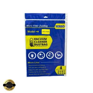 پاکت جاروبرقی rosso مدل AEG 5020 بسته 4 عددی مناسب برای انواع جاروبرقی