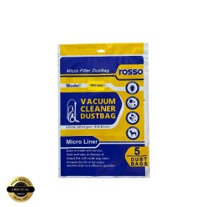 پاکت جاروبرقی rosso مدل AEG 5020 بسته 5 عددی مناسب برای انواع جاروبرقی