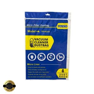 پاکت جاروبرقی مدل Panasonic بسته 4 عددی مناسب برای انواع جاروبرقی