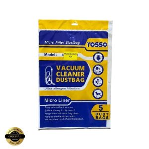 پاکت جاروبرقی rosso مدل PARS KHAZAR 104 بسته 5 عددی مناسب برای انواع جاروبرقی